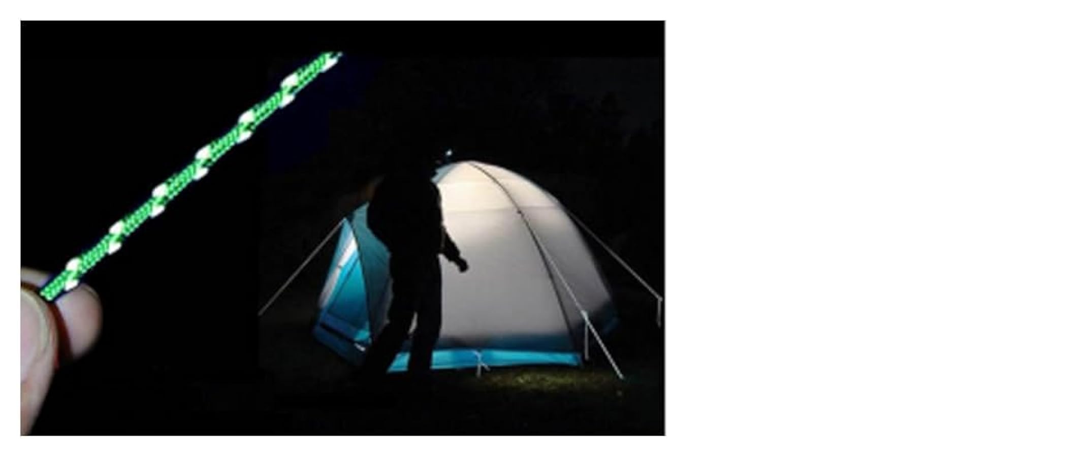 grande LETAOSK 8pcs 4M Riflettente Tenda Corda Corda Corda Con Fibbia di Regolazione Outdoor Campeggio Escursionismo solo per te