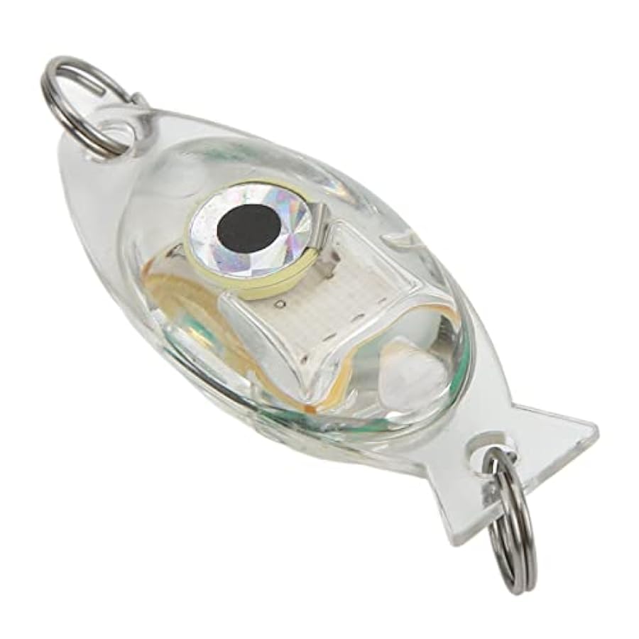 esclusivo FOLOSAFENAR Luce da Pesca a Goccia Profonda, Lampada da Pesca a LED ad Alta visibilità Conchiglia in ABS Resistente alla Pressione per la Pesca Notturna moda
