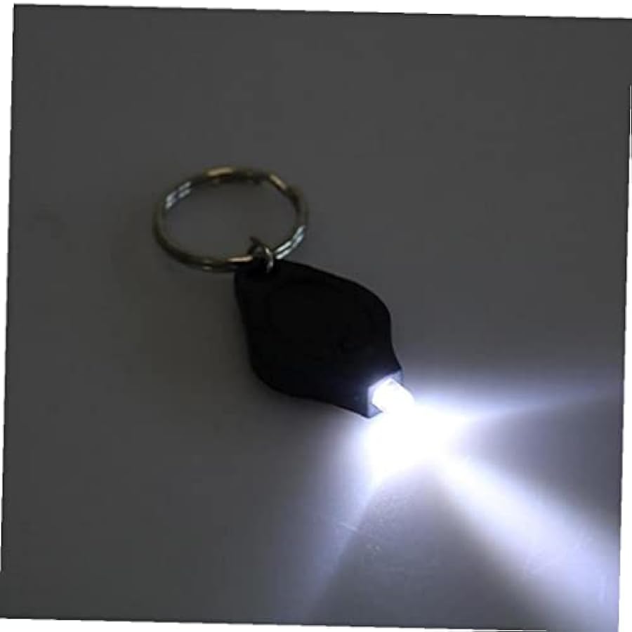 alta qualità Mini Led Torcia Elettrica 2pcs Keychain Micro Squeeze Light Ultra Bright Key Torcia Con Gancio Per Campeggio All´aperto Prezzo basso