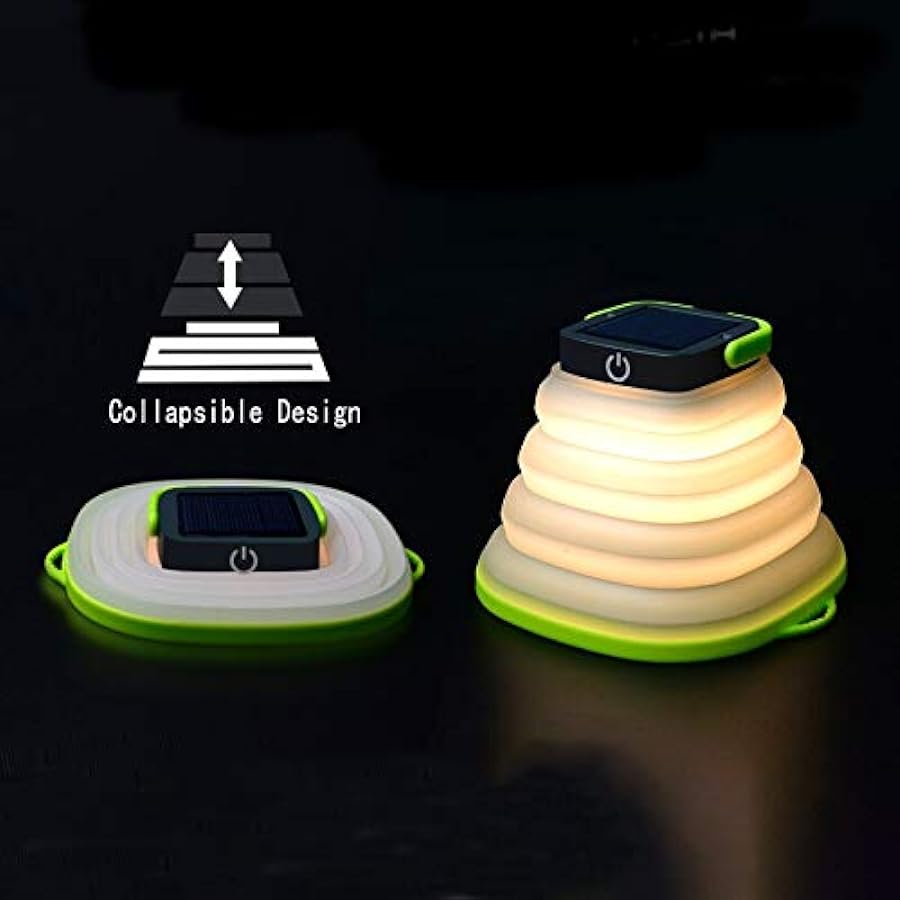 scontato letaowl Lanterna da Campeggio LED Camping Lantern Batteria Ricaricabile (Alimentato da Pannello Solare e Ricarica USB) Torcia Pieghevole outlet online shop