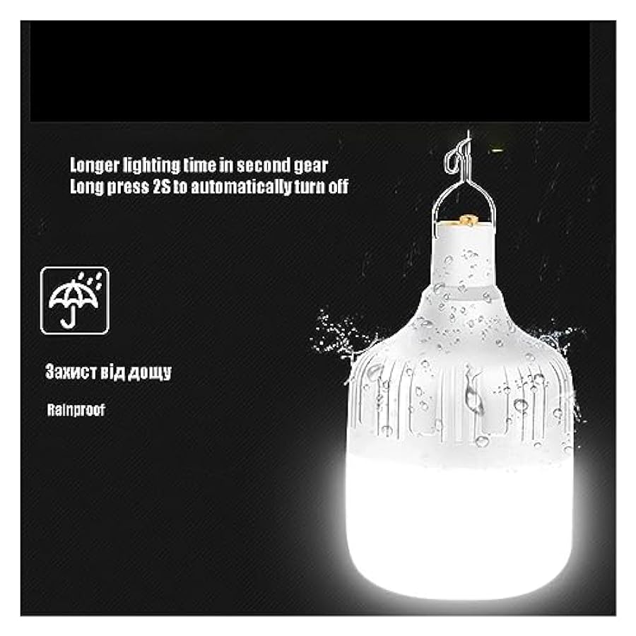 prezzo all´ingrosso MILRY Luce da Campeggio Lanterna a LED Lampadina di Emergenza Tende ad Alta Potenza Illuminazione Torcia Attrezzatura Lampadina Luci da Campeggio Portatili Lampada Ricaricabile (Size : 40w) ben vendita