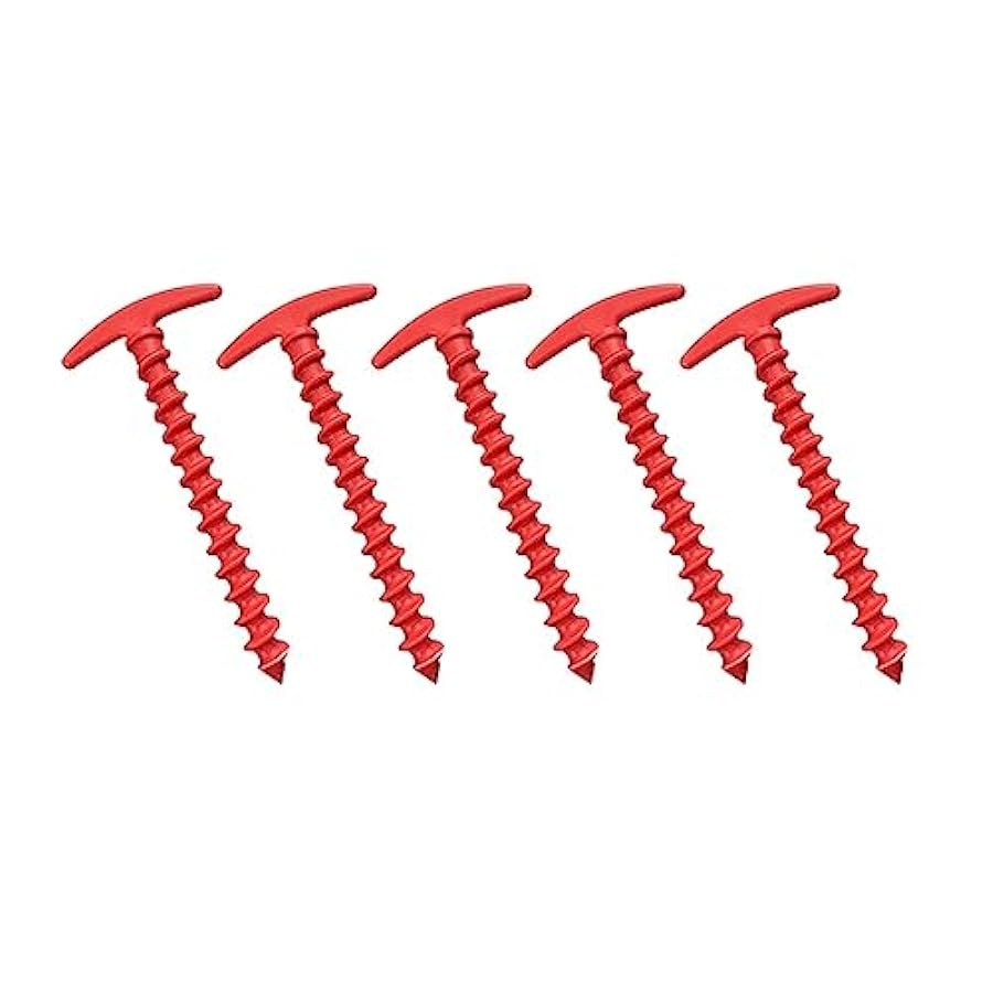 insolito NOGRAX 5Pcs Vite a Spirale Picchetto for Tenda