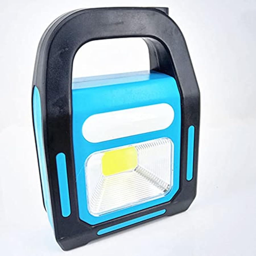 vendita online jklashfi 5X 3 in 1 solare USB ricaricabile COB LED lanterna di campeggio, ricarica per dispositivo, torcia di emergenza impermeabile LED luce grande