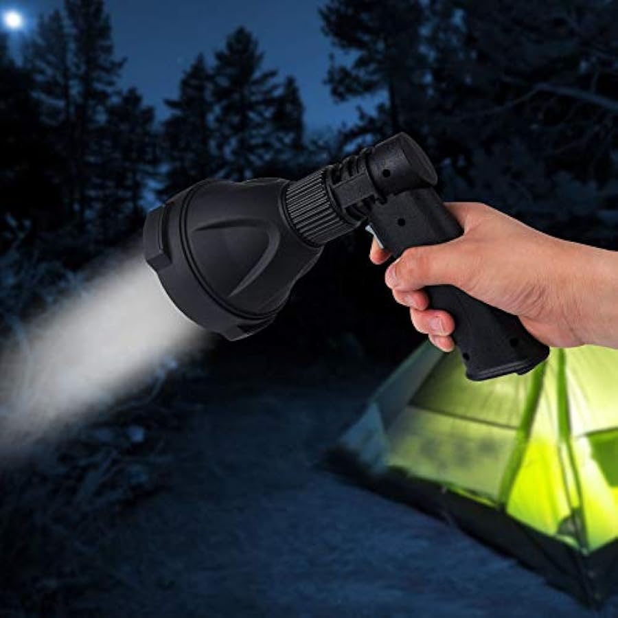 Affordable Lampada da lavoro a LED, torcia di emergenza ad alta luminosità Interfaccia USB robusta con treppiede pieghevole per campeggio offerte