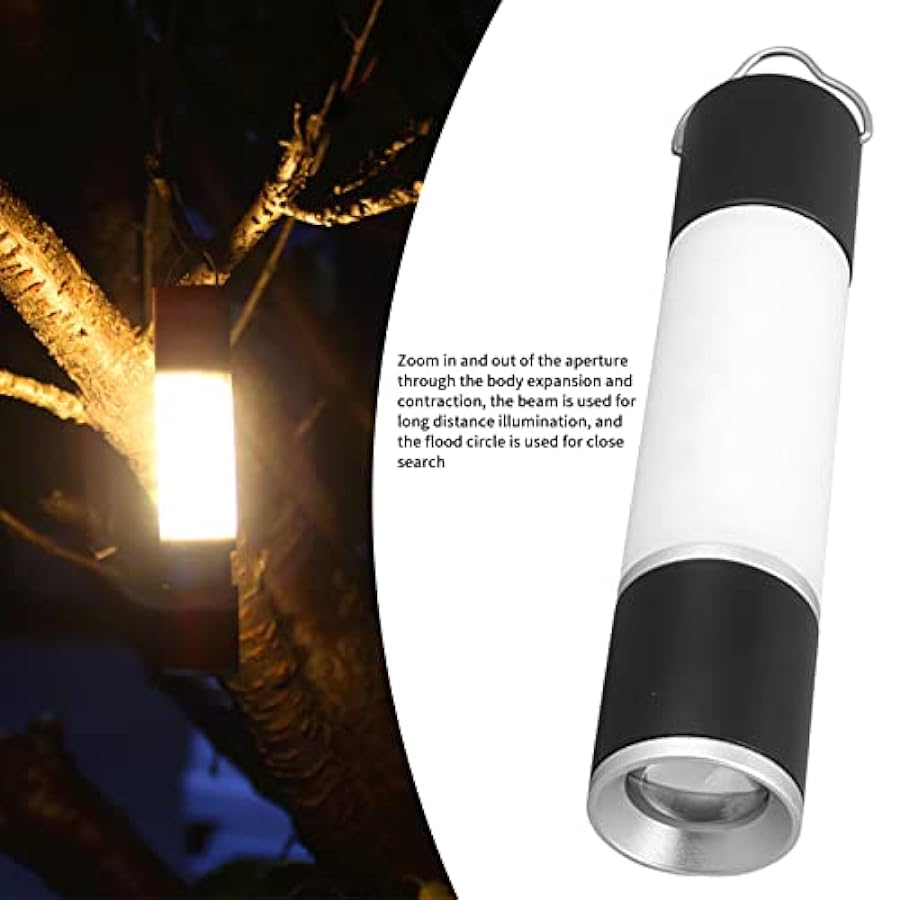 insolito Torcia Portatile, Torcia a LED Ricaricabile a Luminosità Regolabile a Lunga Durata Per Escursioni in Campeggio All´aperto negozio online