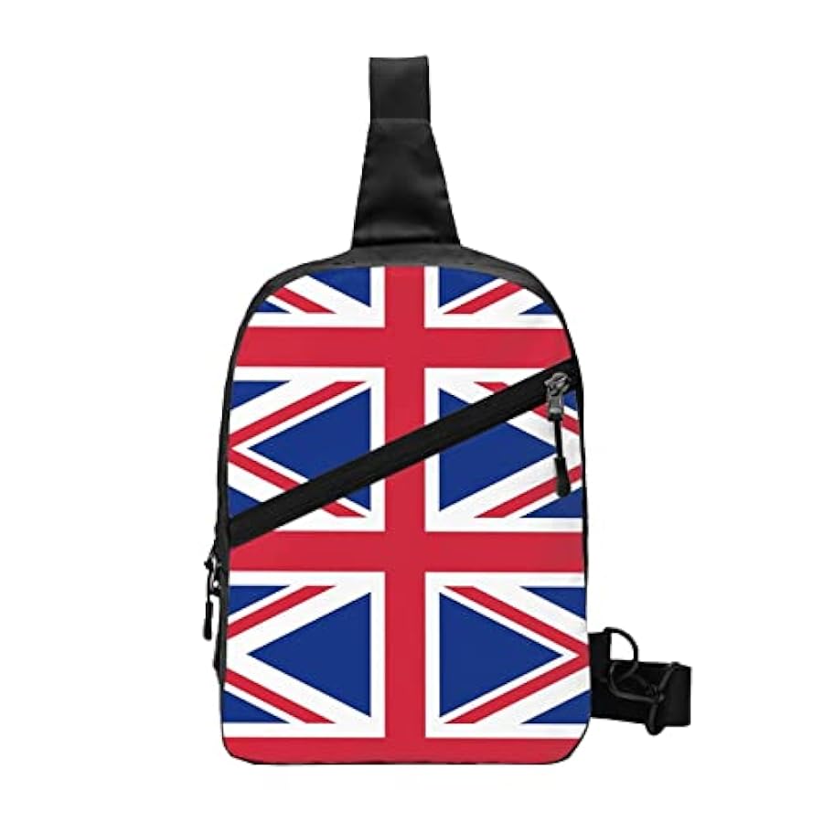 esclusivo AOOEDM Union Jack All UK Flag Sling Bag Zaino