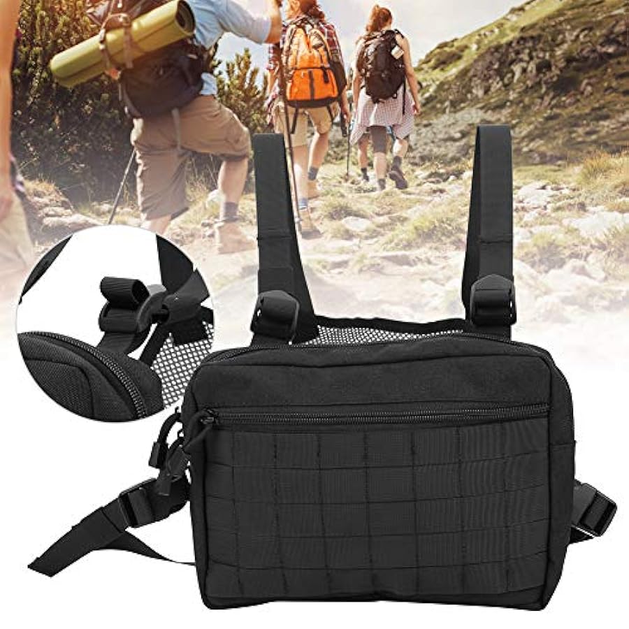 insolito Changor Petto Borsa, Portatile Viaggiare Escursionismo Daypack qualità Poliestere Materiale 1000 D Poliestere Prezzo basso