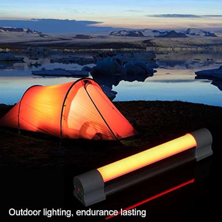 Costo-efficacia OUKENS Luce da Campeggio Portatile a LED, Lampada da Campeggio Ricaricabile per Luce di Emergenza per Pesca Notturna all´aperto, Escursionismo, Ciclismo moda